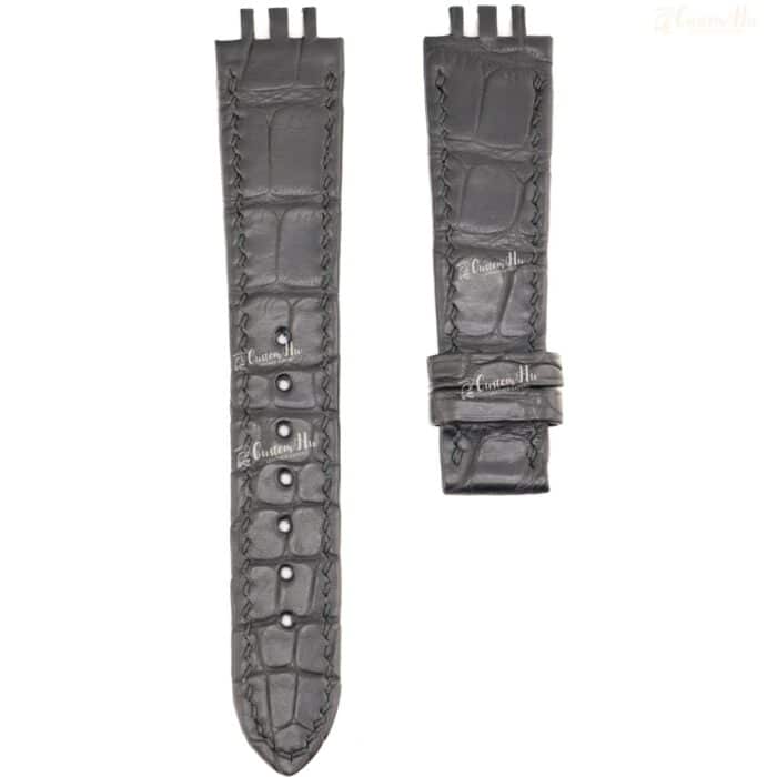 Carl FBucherer ADAMAVI Armband 195 mm Alligatorlederarmband