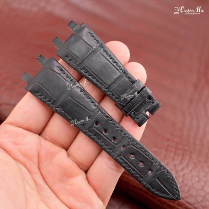 UlysseNardin El Toro Armband 26 mm Alligatorlederarmband