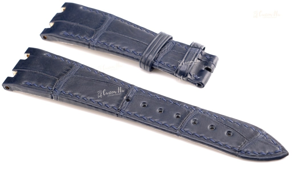 Audemars Piguet Royal Oak pulseira de couro de crocodilo de 23 mm