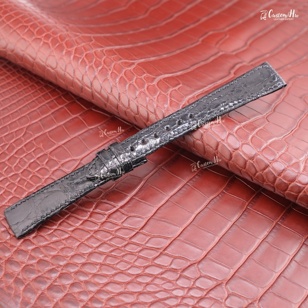 Bracelets Patek Philippe Calatrava Bracelet en cuir alligator 18 mm