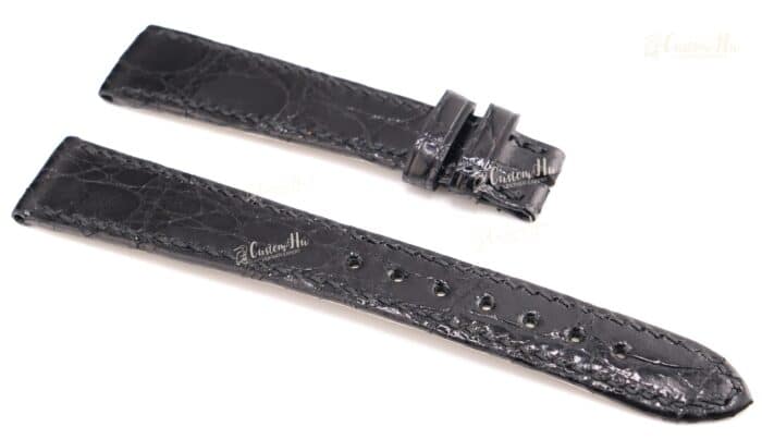 Patek Philippe Calatrava-Armbänder: 18-mm-Alligatorlederarmband