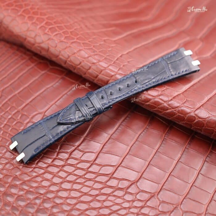 Audemars Piguet Royal Oak pulseira de couro de crocodilo de 23 mm