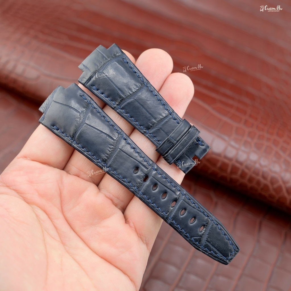 IWC Aquatimer 2000 strap 25mm Alligator leather strap